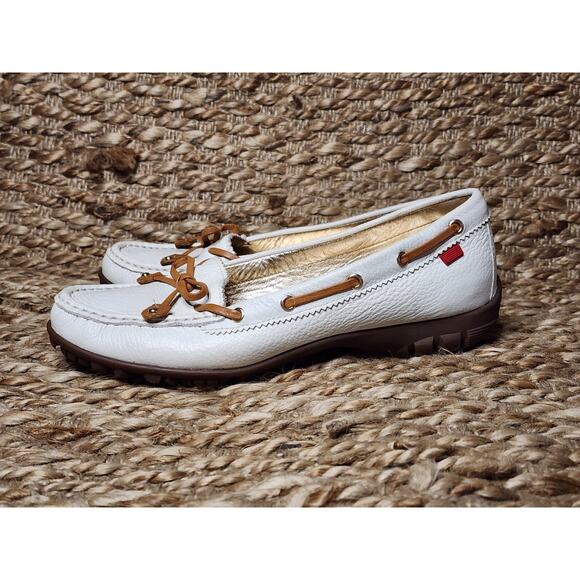 MARC JOSEPH NEW YORK Cypress Hill Womens 6.5 Leather White Golf Shoes MSRP $165 - Picture 5 of 13